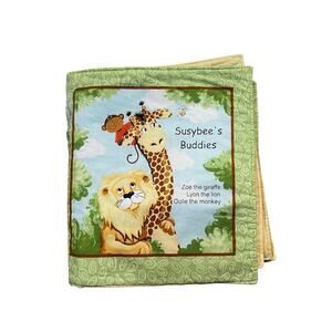 Susybee's Buddies Jungle StoryBaby Soft Book BK150271